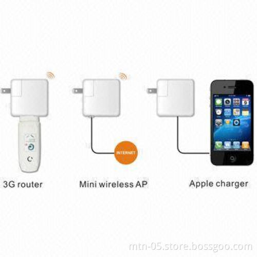 Portable 3G Router with 802.b/g/n Wireless Equipments and Up to 150Mbps N Speed